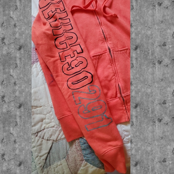 🌈GIFTED 💋💝 Venice 291 Orange Hoodie Sweatshirt - Picture 11 of 16